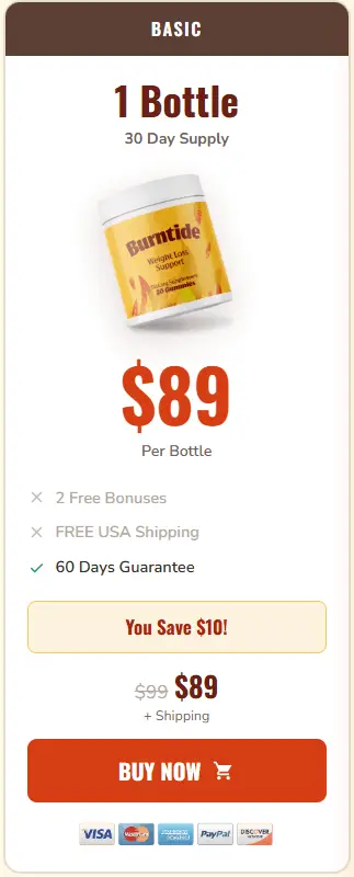 Buy Burntide 1 Bottle
